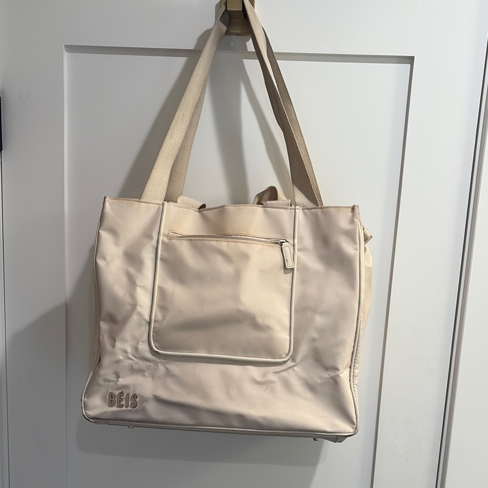 Cream Tote Bag